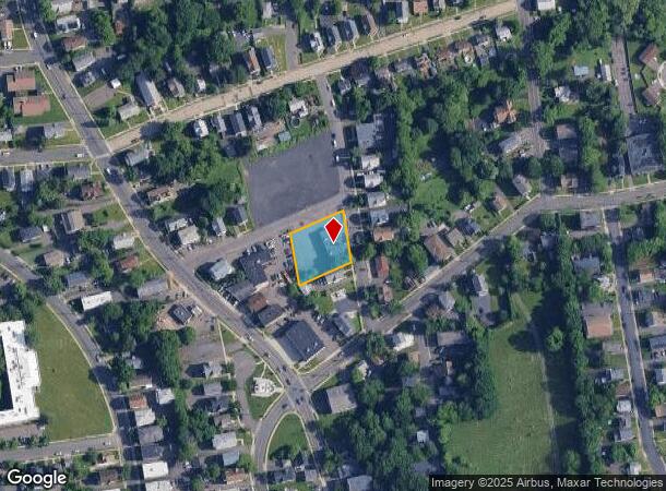  37 Ward St, New Britain, CT Parcel Map