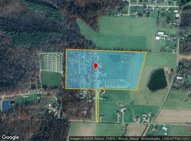  4105 Fresno Rd Nw, Carrollton, OH Parcel Map