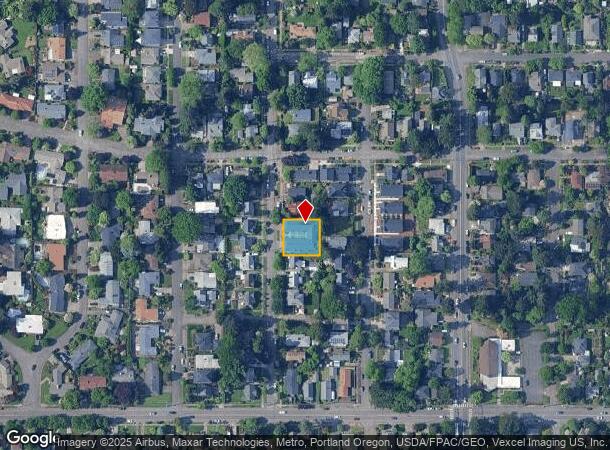 5032 Se 37Th Ave, Portland, OR Parcel Map