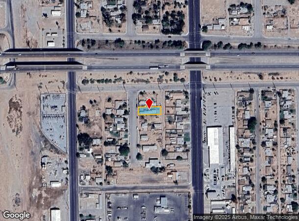  316 S Spring St, Blythe, CA Parcel Map