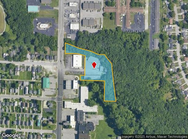  3119 N 1St Ave, Evansville, IN Parcel Map