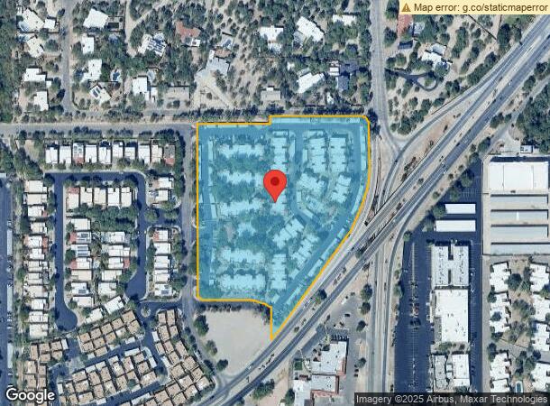  2500 N Desert Links Dr, Tucson, AZ Parcel Map