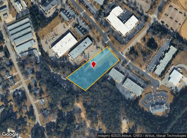  214 Capcom Ave, Wake Forest, NC Parcel Map