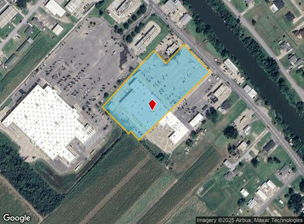 4876 Highway 1, Raceland, LA Parcel Map