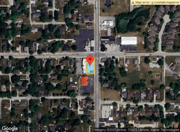  500 W Indiana Ave, Beecher, IL Parcel Map