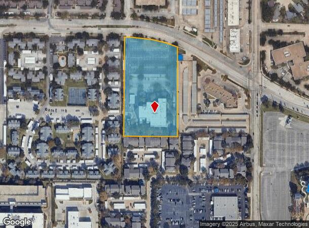  1600 E Lamar Blvd, Arlington, TX Parcel Map