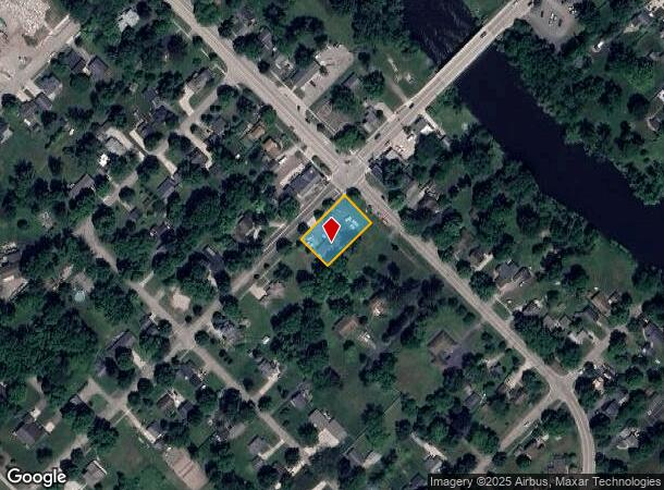 106 E Jefferson St, Dimondale, MI Parcel Map