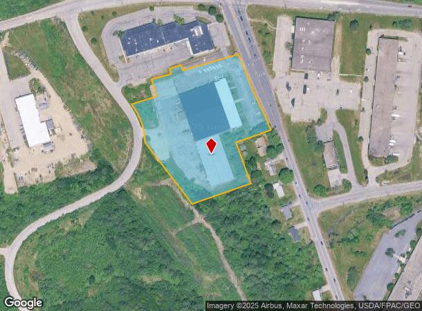  865 Spring St, Westbrook, ME Parcel Map