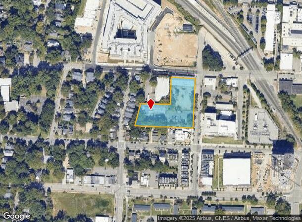  518 S West St, Raleigh, NC Parcel Map