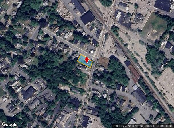  98 Broad St, Bridgewater, MA Parcel Map