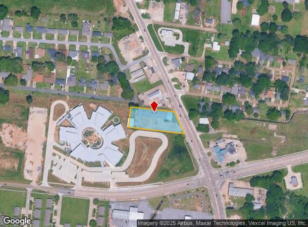  1145 N University Ave, Lafayette, LA Parcel Map