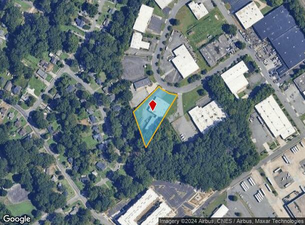  413-415 Enterprise Dr, Charlotte, NC Parcel Map