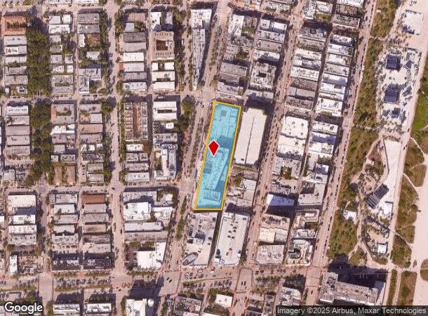  601 Washington Ave, Miami Beach, FL Parcel Map