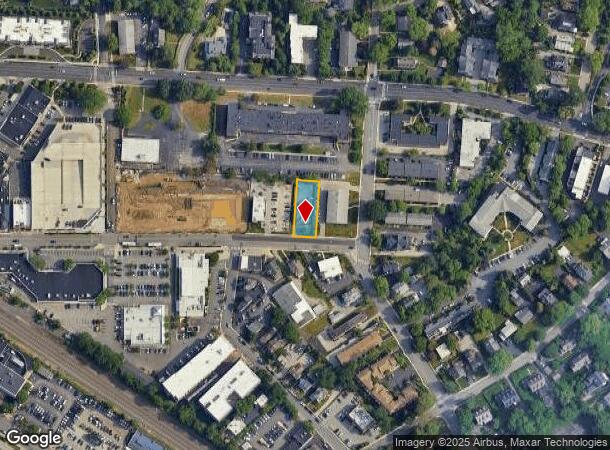  133 Coulter Ave, Ardmore, PA Parcel Map