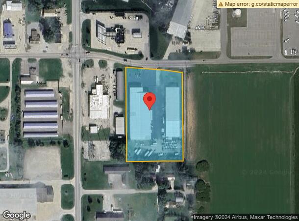  1025 E Waterford St, Wakarusa, IN Parcel Map