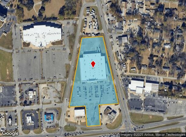  710 Skyland Blvd, Tuscaloosa, AL Parcel Map