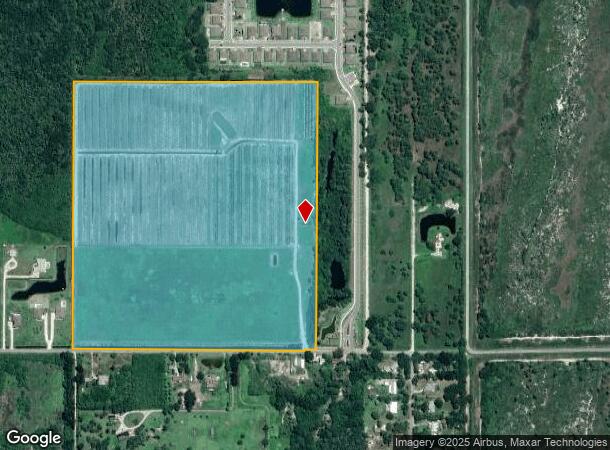  1410 E Crisafulli Rd, Merritt Island, FL Parcel Map