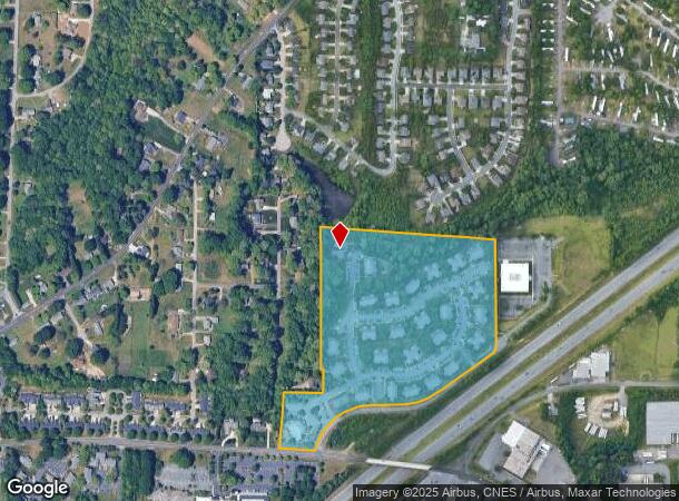 6220 Chamberlain Pl, Winston Salem, NC Parcel Map