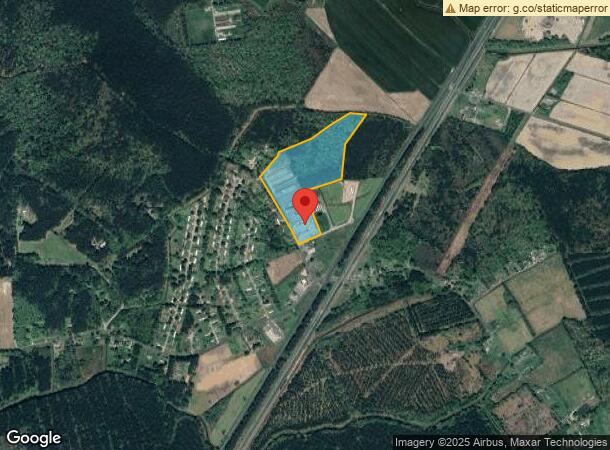 14661 Merser Rd, Eden, MD Parcel Map