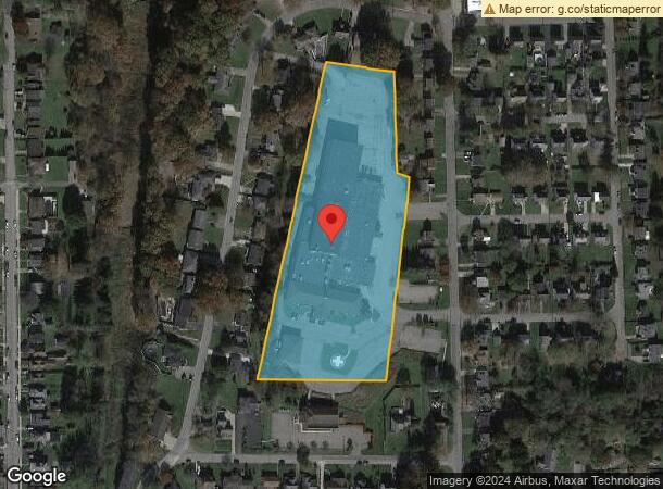  724 Pershing St, Ellwood City, PA Parcel Map