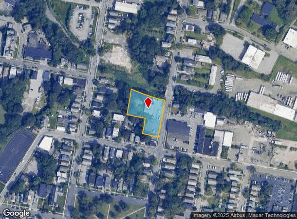  102 N Clinton St, Poughkeepsie, NY Parcel Map