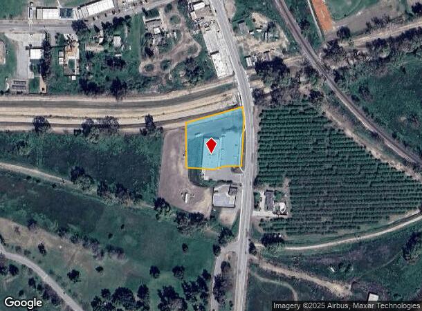 21135 S Fowler Ave, Laton, CA Parcel Map