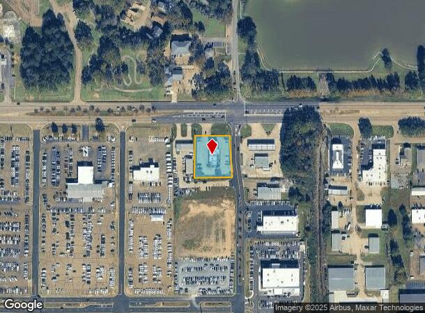 1701 W Government St, Brandon, MS Parcel Map