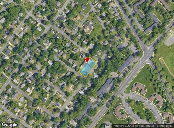 64 Hillman Ave, Ewing, NJ Parcel Map
