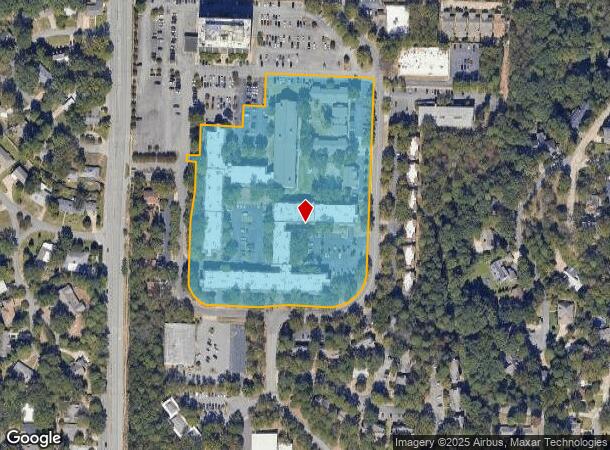 1421 N University Ave, Little Rock, AR Parcel Map