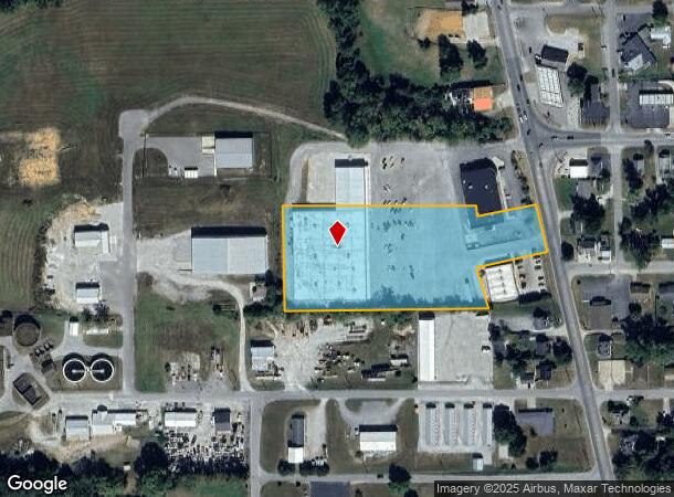 805 S Main St, Salem, IN Parcel Map