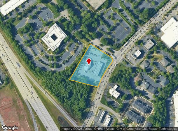 1015 E Butler Rd, Greenville, SC Parcel Map