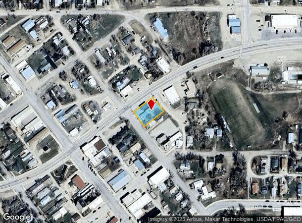 102 2Nd St Ne, Harlowton, MT Parcel Map