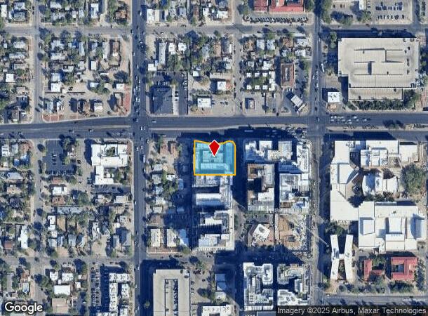  850 E Speedway Blvd, Tucson, AZ Parcel Map