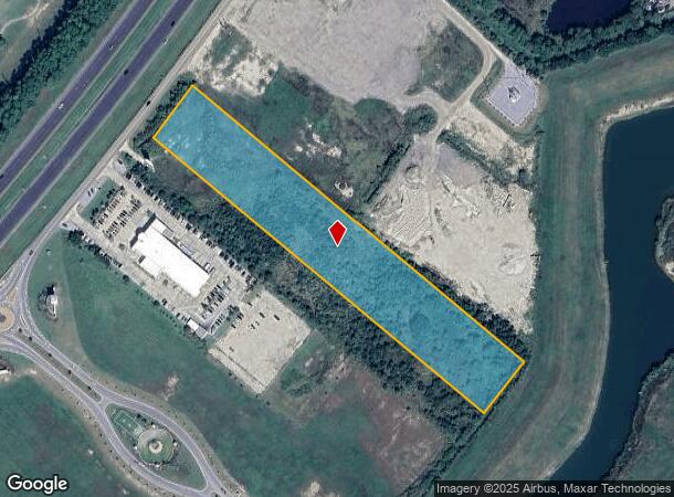 E Howze Beach Rd, LA Parcel Map