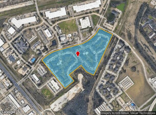  600 E Medical Center Blvd, Webster, TX Parcel Map