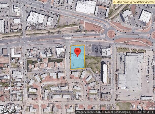  5100 E Paisano Dr, El Paso, TX Parcel Map