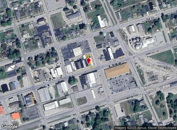609 W Main St, Mitchell, IN Parcel Map