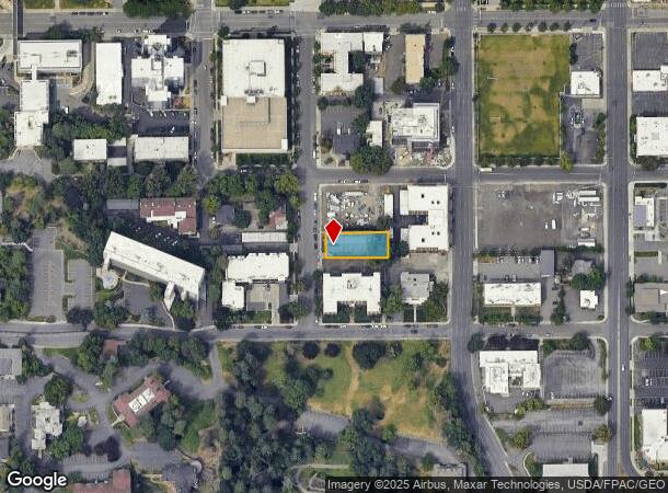  623 S Howard St, Spokane, WA Parcel Map