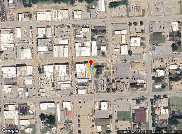  208 E Dewey Ave, Sapulpa, OK Parcel Map
