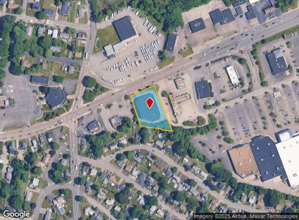  669 Bridge St, North Weymouth, MA Parcel Map