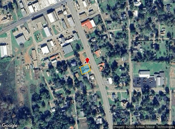  304 S Marcus St, Alto, TX Parcel Map