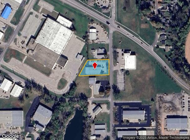 820 Repp Dr, Columbus, IN Parcel Map