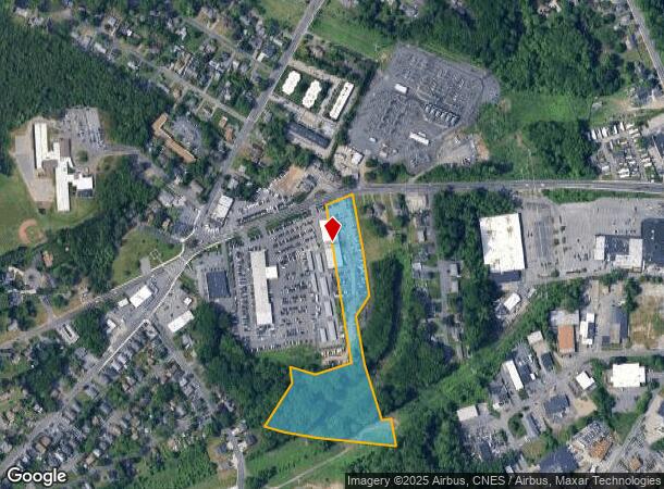 221 Springfield St, Agawam, MA Parcel Map