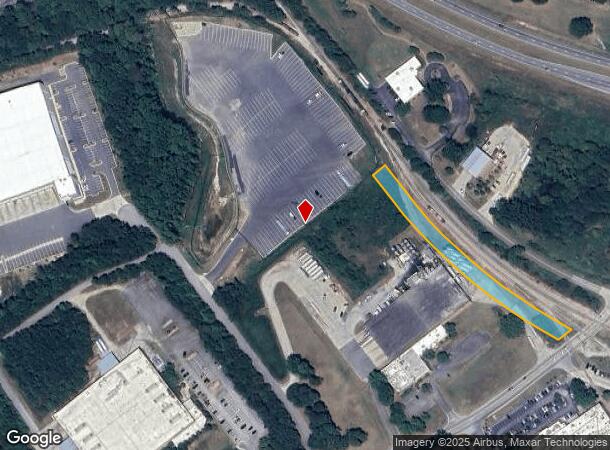  244 John B Brooks Rd, Pendergrass, GA Parcel Map