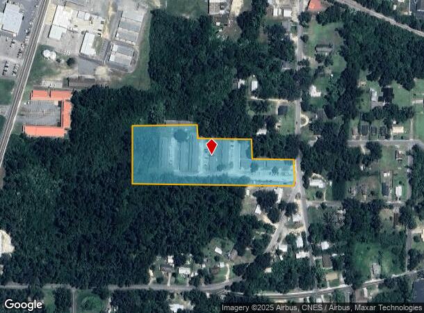  2933 Milton Ave, Marianna, FL Parcel Map