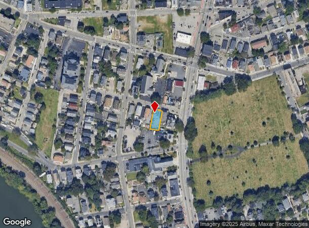  10 Hawthorne St, Providence, RI Parcel Map