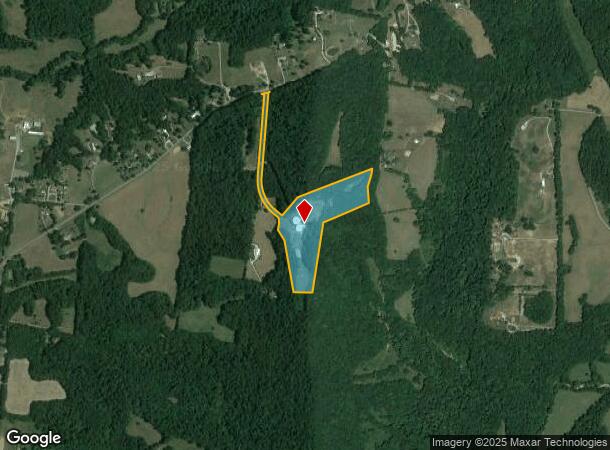  1751 Oak Plains Rd, Ashland City, TN Parcel Map