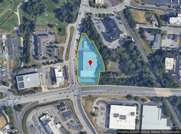  9701 Beaver Dam Rd, Lutherville Timonium, MD Parcel Map