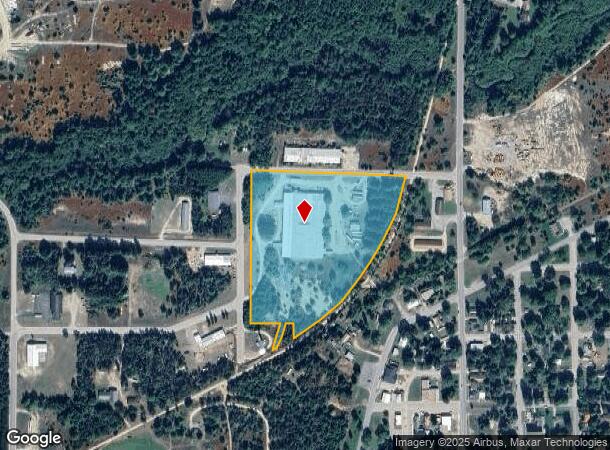 14407 Industrial Dr, Kaleva, MI Parcel Map