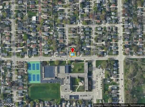 6833 24Th Ave, Kenosha, WI Parcel Map